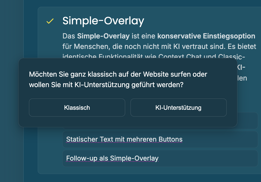 <span id="sanfter-einstieg-f-r-vorsichtige-besucher" data-awp-copy="deeplink" data-awp-scope="section">Sanfter Einstieg für vorsichtige Besucher</span>