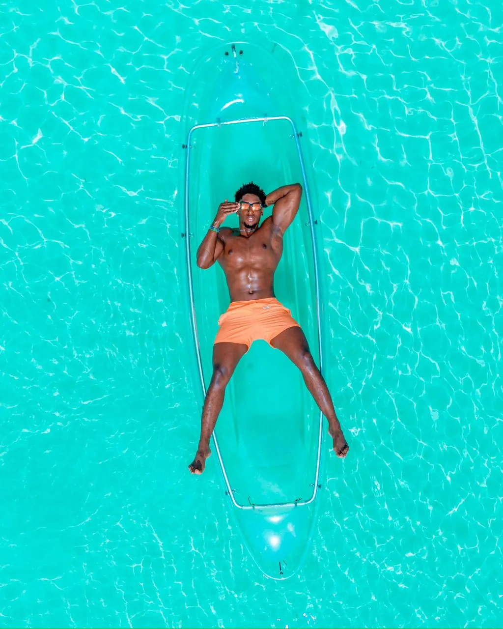Transparent Kayak