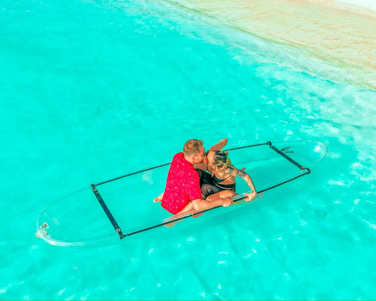 Transparent Kayak
