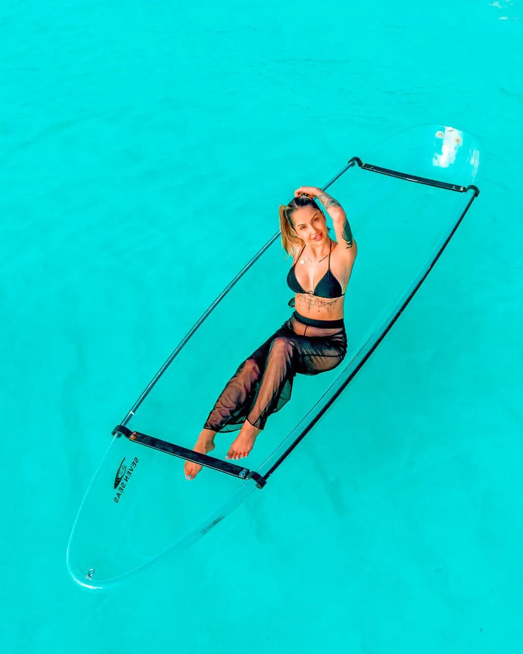 Transparent Kayak