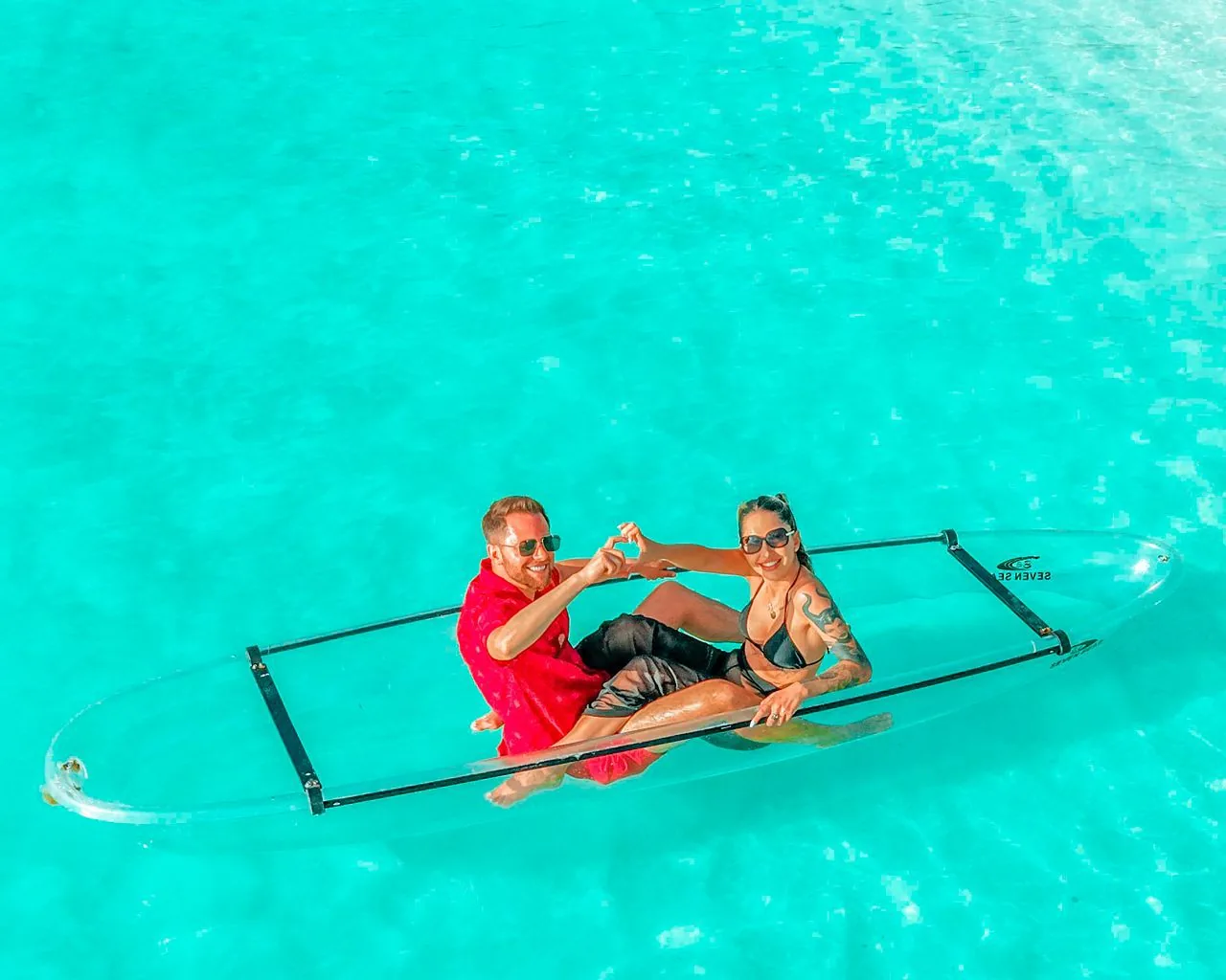 Transparent Kayak