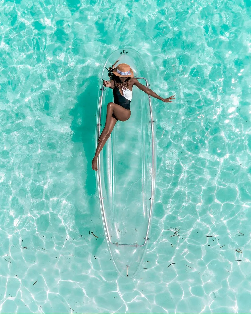 Transparent Kayak