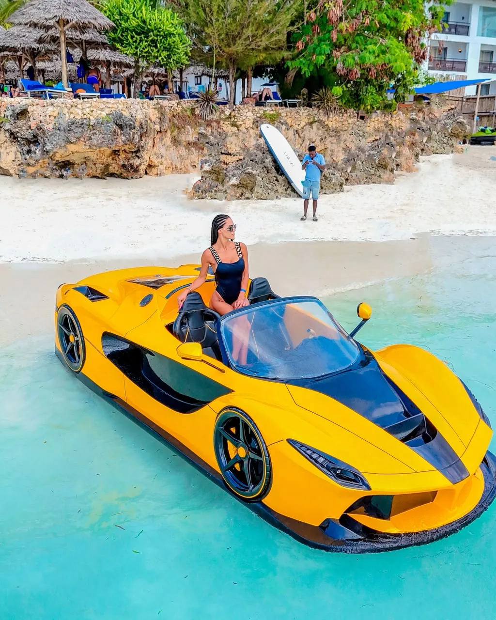 Jet Car in Zanzibar
